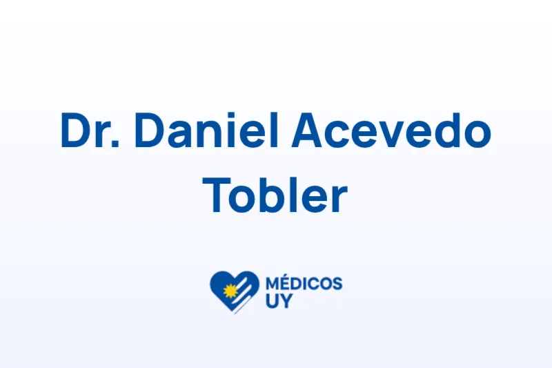 Dr. Daniel Acevedo Tobler