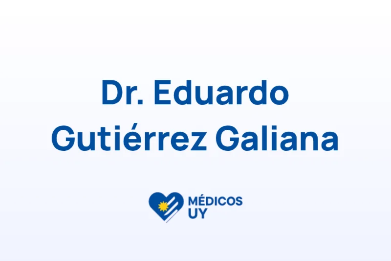 Dr. Eduardo Gutiérrez Galiana