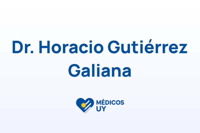 Dr. Horacio Gutiérrez Galiana