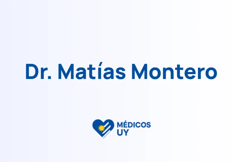 Dr. Matías Montero
