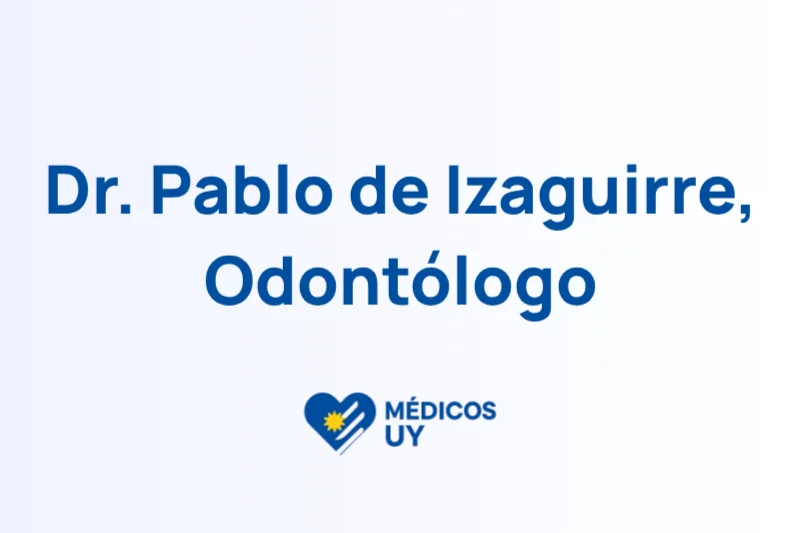 Dr. Pablo de Izaguirre, Odontólogo