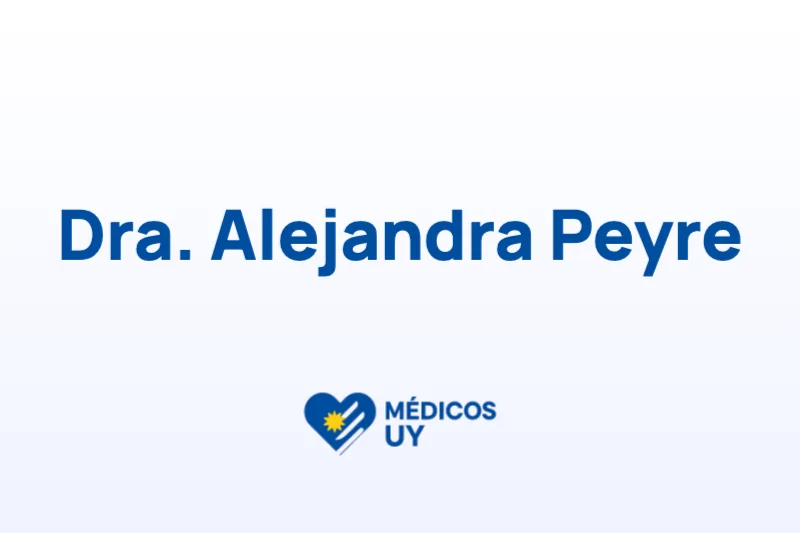 Dra. Alejandra Peyre