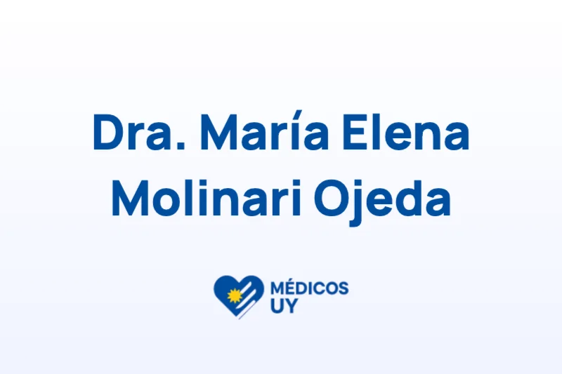 Dra. María Elena Molinari Ojeda