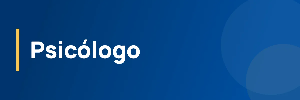 Psicólogo