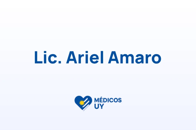 Lic. Ariel Amaro