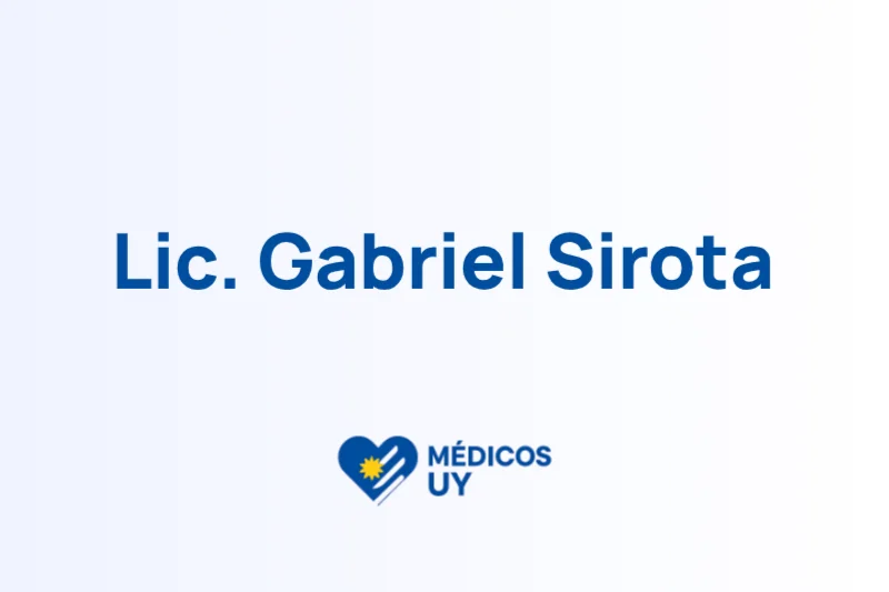 Lic. Gabriel Sirota