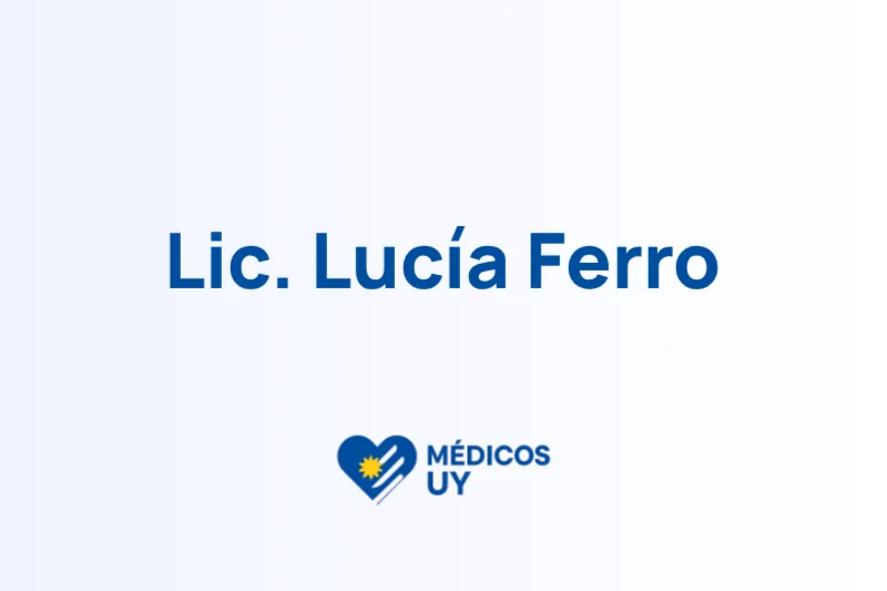 Lic. Lucía Ferro
