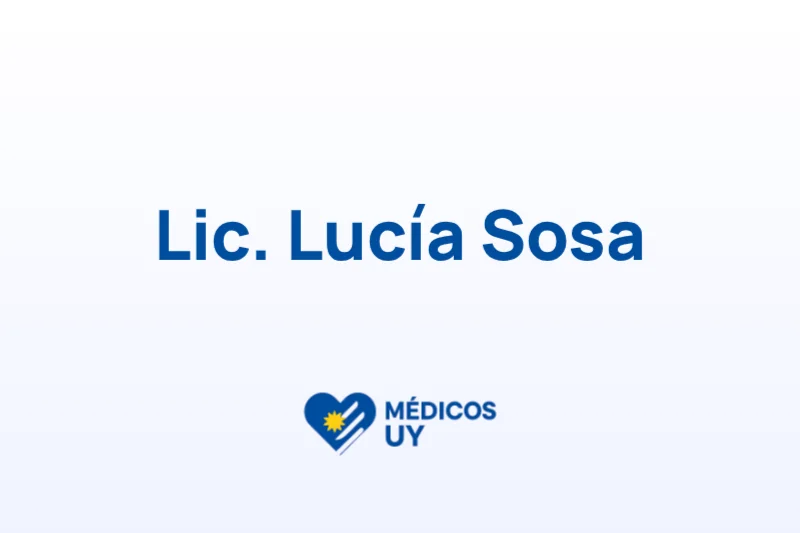 Lic. Lucía Sosa