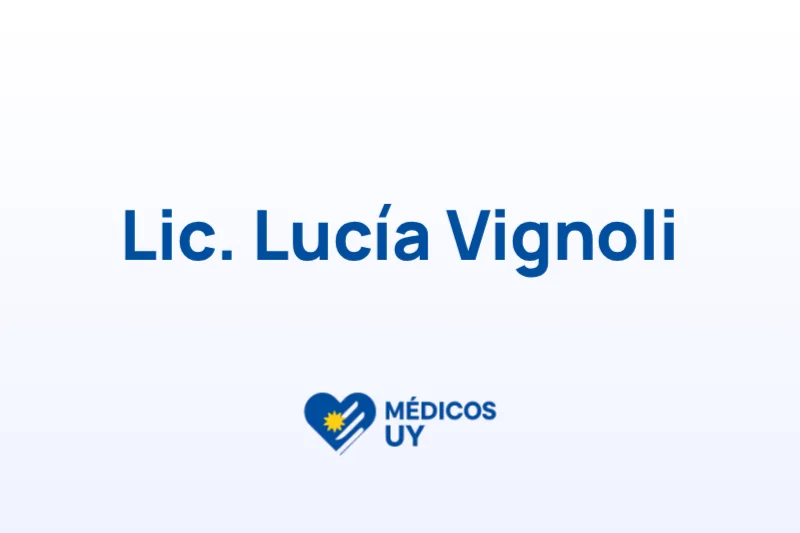 Lic. Lucía Vignoli