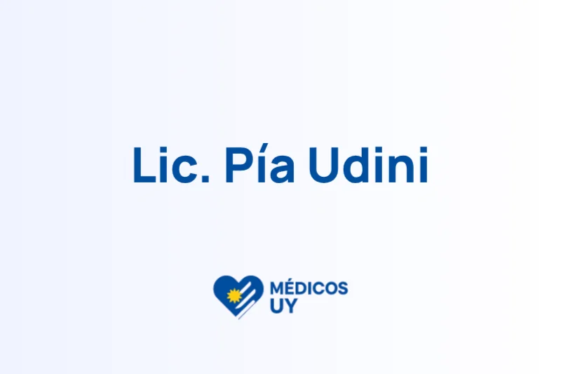 Lic. Pía Udini