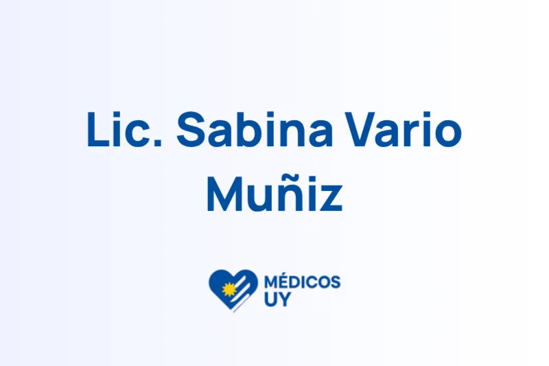 Lic. Sabina Vario Muñiz