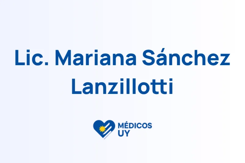 Lic. Mariana Sánchez Lanzillotti