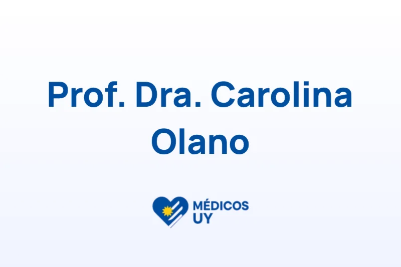 Prof. Dra. Carolina Olano