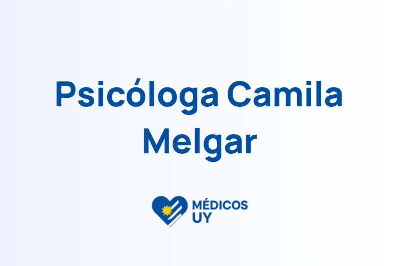 Psicóloga Camila Melgar