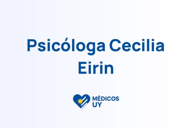 Psicóloga Cecilia Eirin