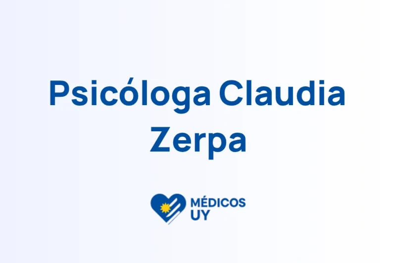 Psicóloga Claudia Zerpa