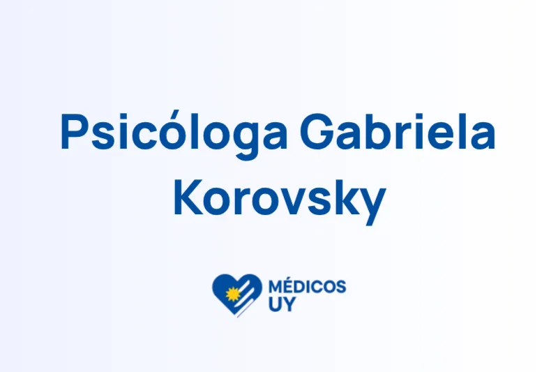 Psicóloga Gabriela Korovsky