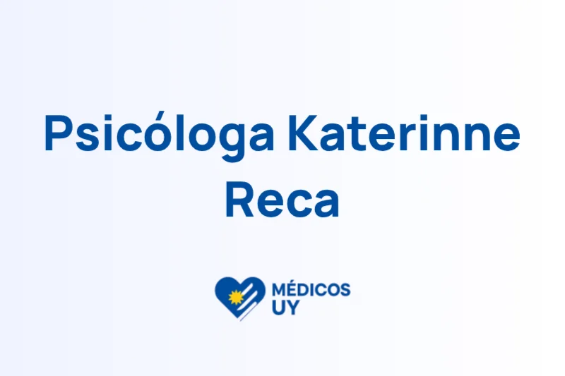 Psicóloga Katerinne Reca