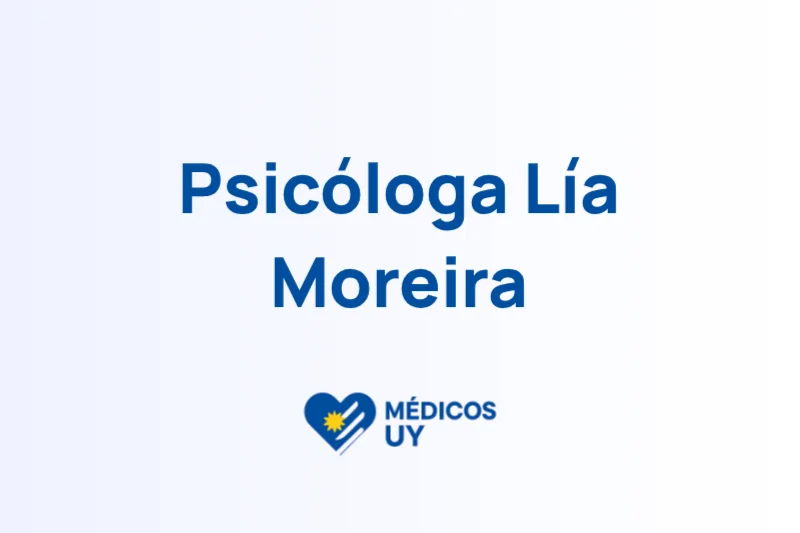 Psicóloga Lía Moreira