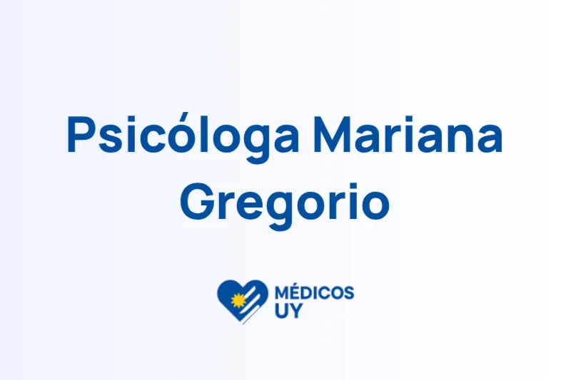 Psicóloga Mariana Gregorio