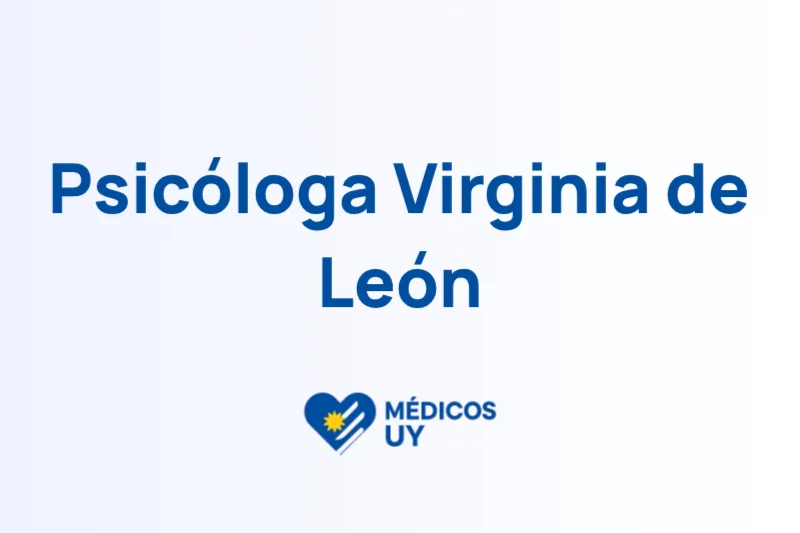 Psicóloga Virginia de León
