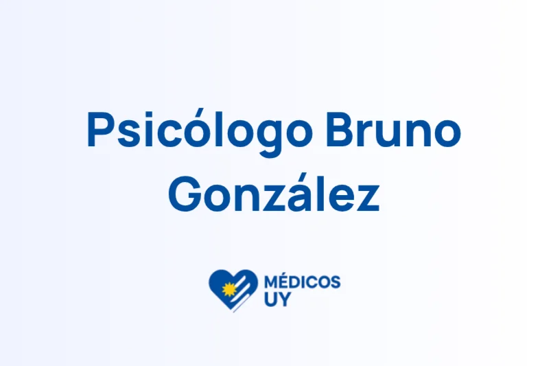 Psicólogo Bruno González