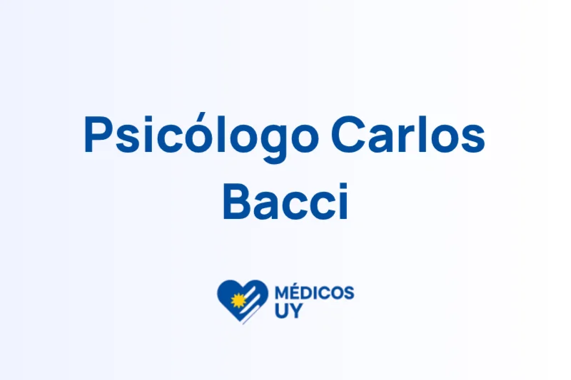 Psicólogo Carlos Bacci